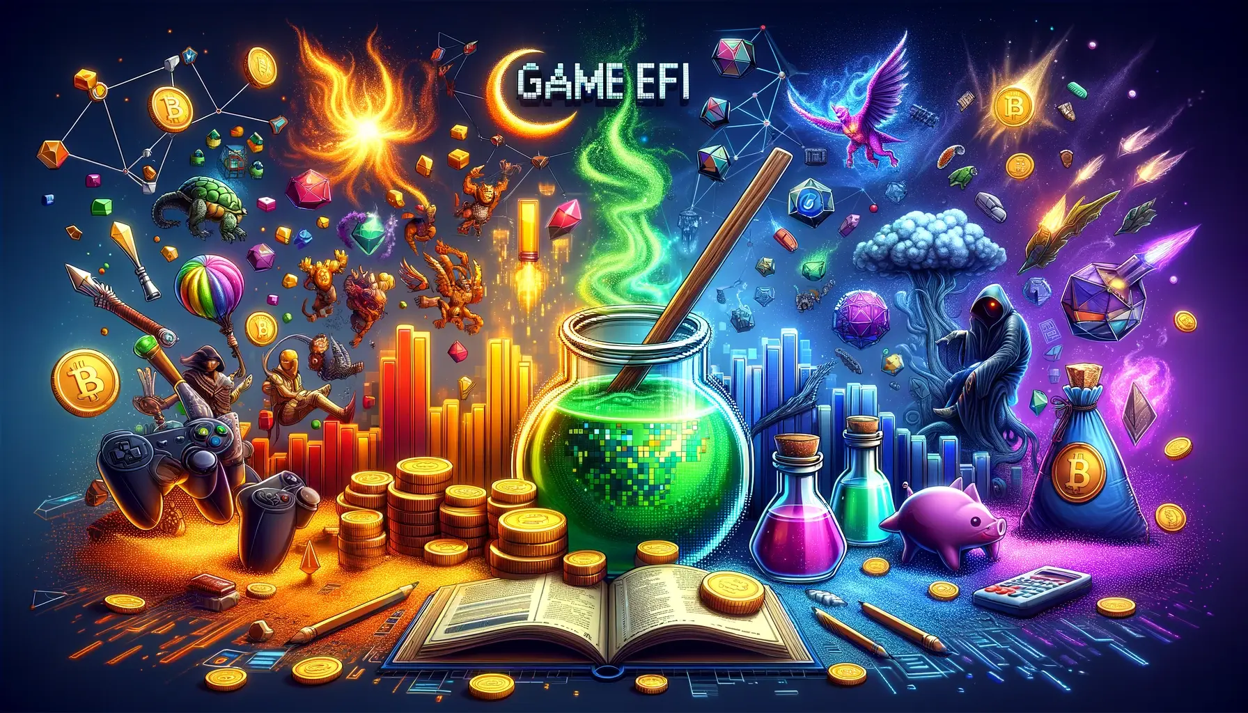 GameFi Pixels, Potions, and Profits