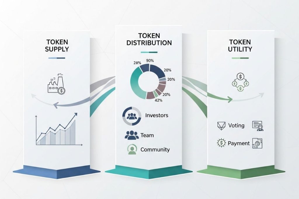 infographic showing three interconnected pillars