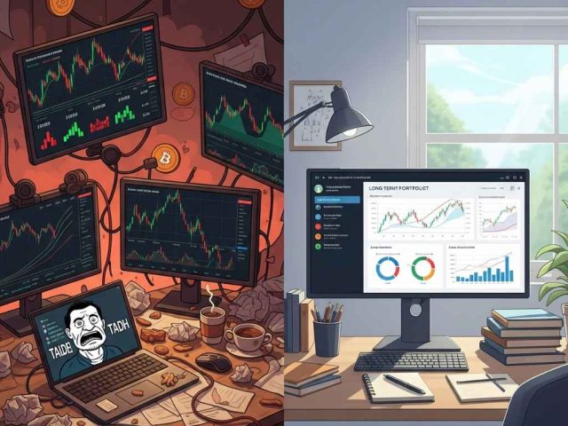organized desk with a structured portfolio dashboard organized desk with a structured portfolio dashboard